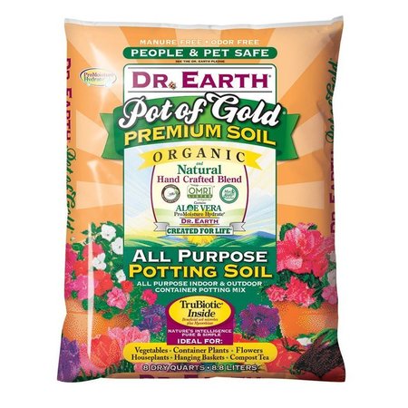DR. EARTH All Pur Potting Soil 8Qt 813